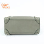Celine Luggage Nano Smooth Leather Light Green Gold Hardware Rank A