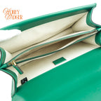 Gucci Dionysus Small Shoulder Bag Calfskin Emerald Green Two-Tone Hardware Rank A