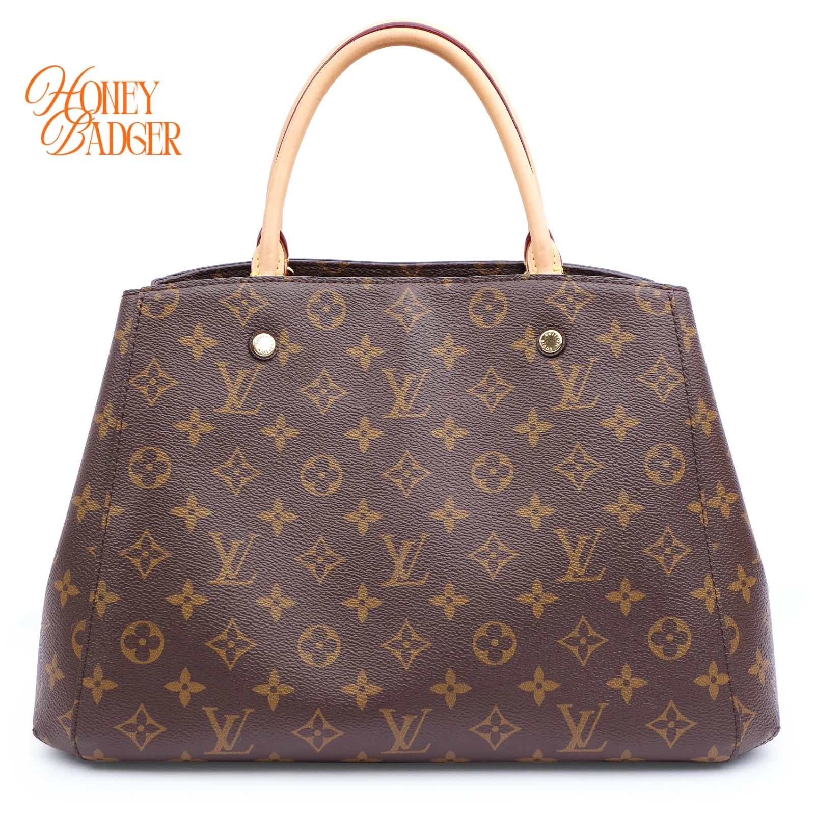 Louis Vuitton Montaigne MM Monogram Canvas Brown Rank A