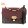 Louis Vuitton Saint Placide Monogram Canvas and Leather Bordeaux Rank A
