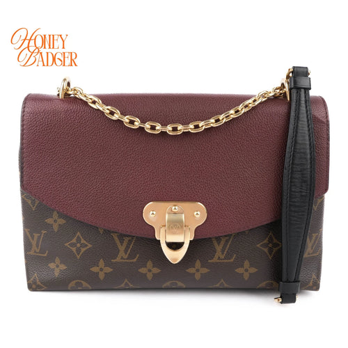Louis Vuitton Saint Placide Monogram Canvas and Leather Bordeaux Rank A