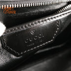 Gucci Bamboo 1947 Small Black Leather 2-Way Bag Rank AB