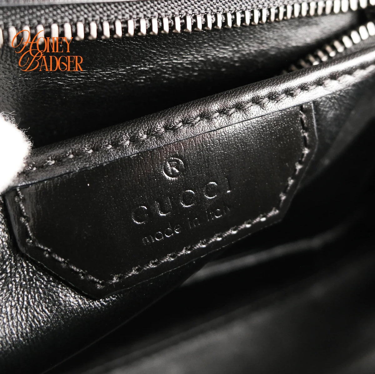 Gucci Bamboo 1947 Small Black Leather 2-Way Bag Rank AB