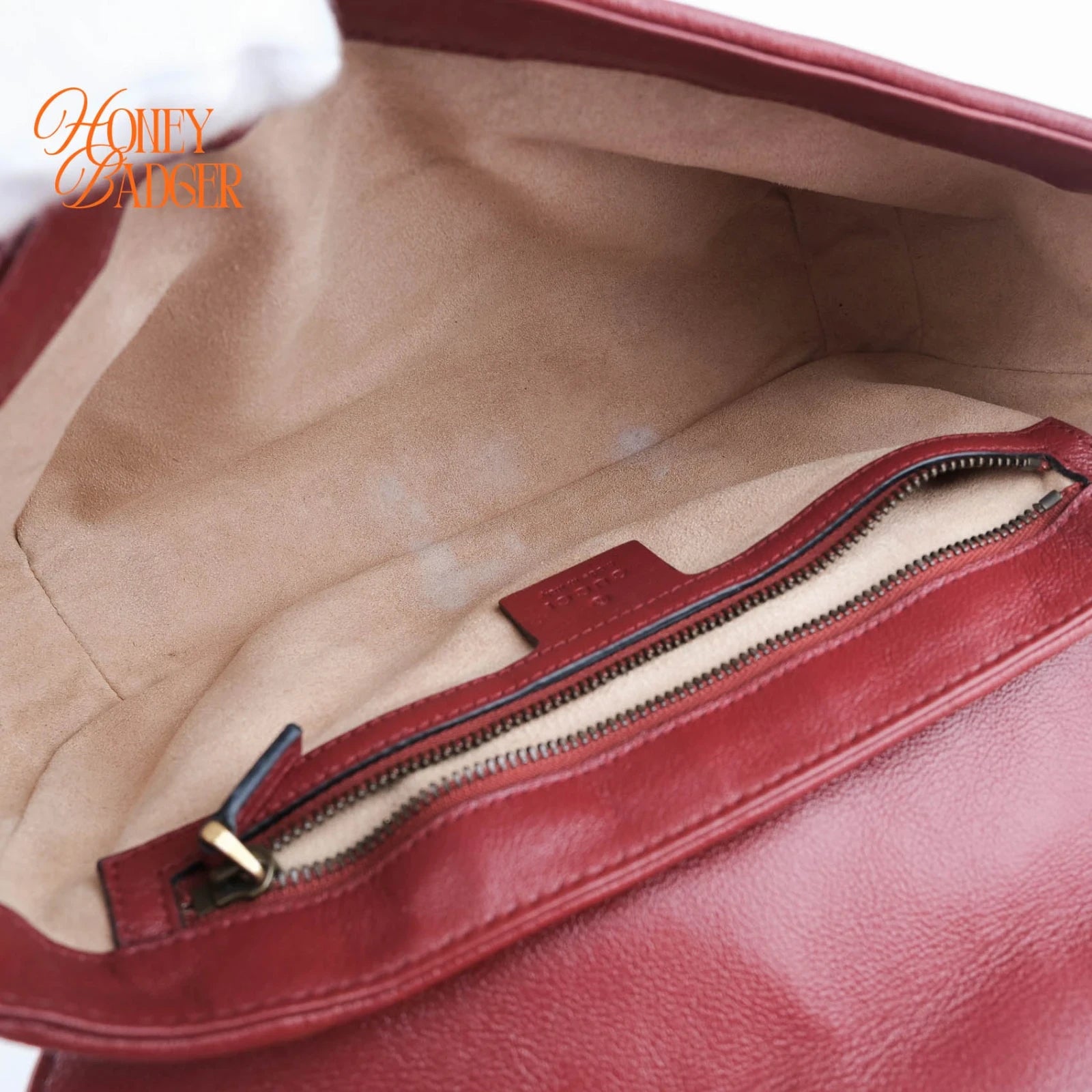 Gucci GG Marmont 26 Black Red Trim Rank A