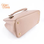 Prada Galleria Medium Saffiano Leather Beige Rank A