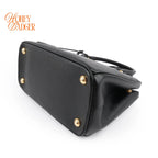 Prada Galleria Small Saffiano Leather 2WAY Bag Black Nero