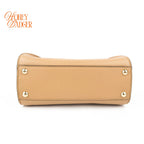 Fendi Peekaboo ISeeU Petite Nappa Leather Miele Gold Hardware Rank A