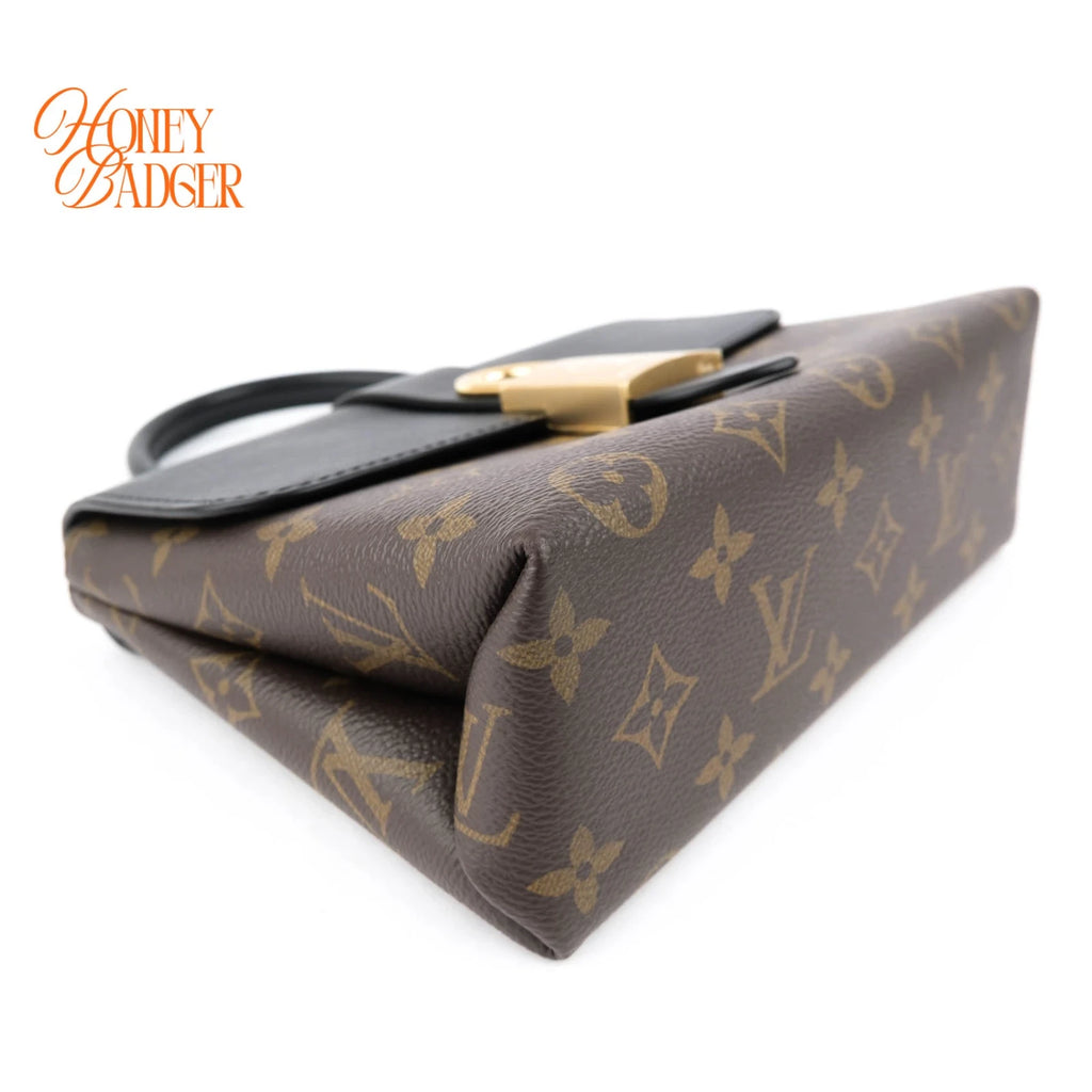 Louis Vuitton Locky BB Monogram Noir Gold Hardware Rank A