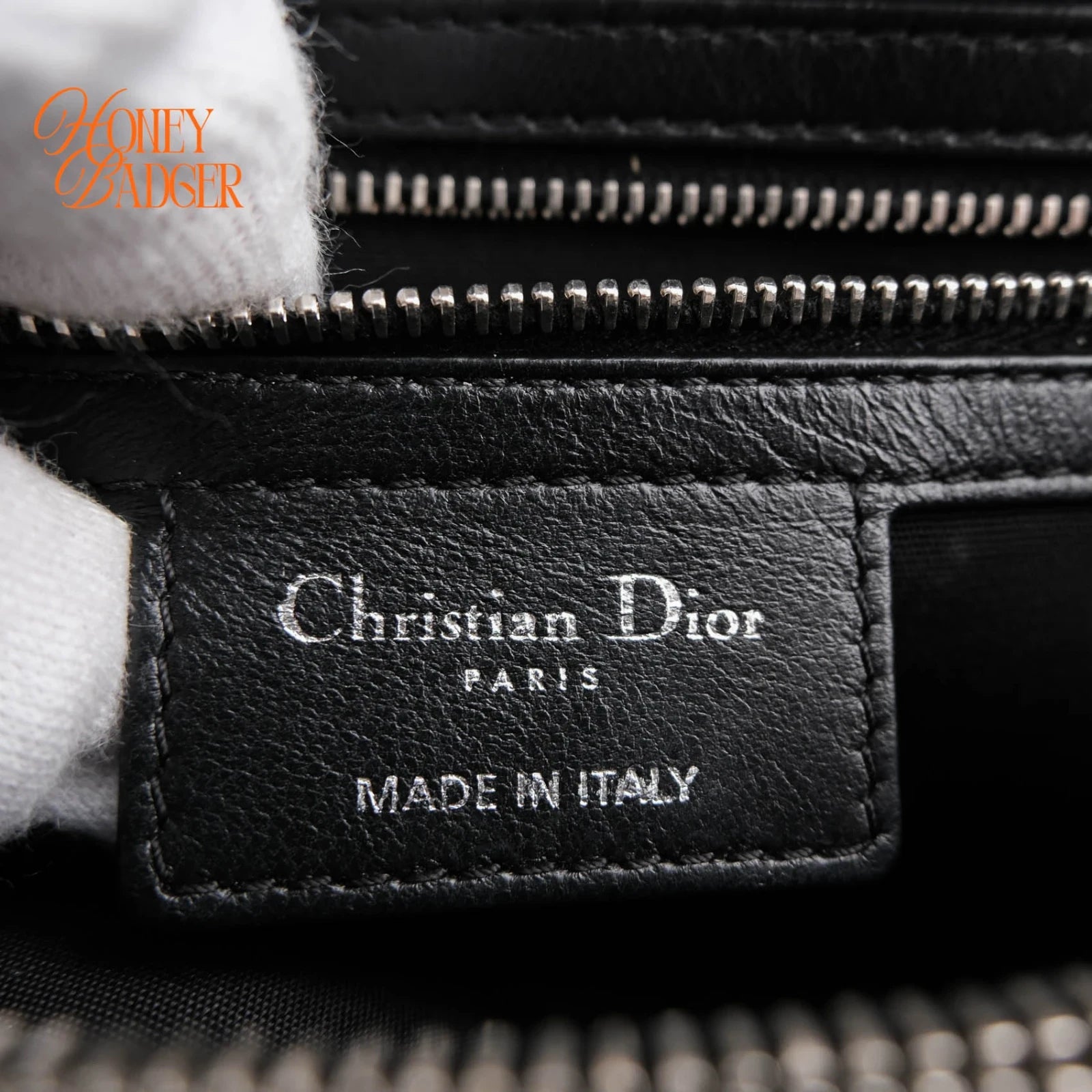 Dior Lady Dior Soft Shopping Large Lambskin Black Rank A