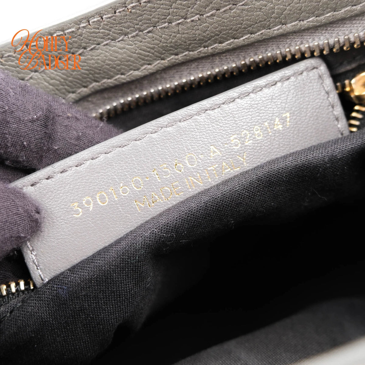 Balenciaga Giant 12 Gold Mini City Lambskin Gris Fossile Rank A