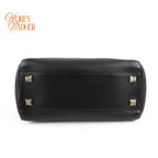 Fendi Peekaboo Mini Studded Black Leather Rank A