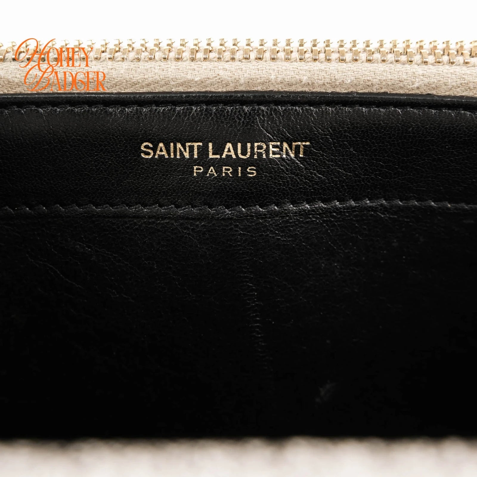 Saint Laurent Kate Small Tassel Chain Shoulder Bag Metallic Silver Leather