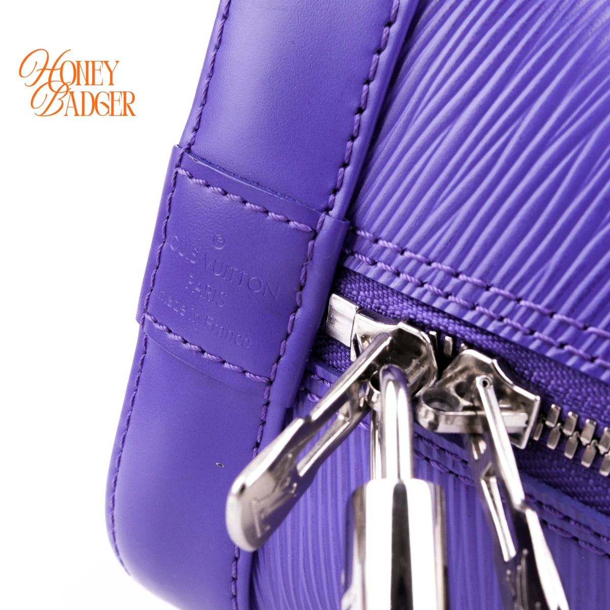 Louis Vuitton Alma MM Epi Figue Purple Rank AB