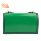 Gucci Dionysus Small Shoulder Bag Calfskin Emerald Green Two-Tone Hardware Rank A