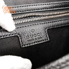 Gucci Aphrodite Large Leather Black Antique Gold Hardware Rank A