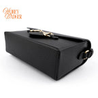Gucci Horsebit 1955 Leather Shoulder Bag Black Rank S
