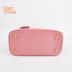Prada Galleria Small Sakura Pink Saffiano Leather 2Way Bag Rank A