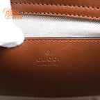Gucci Diana Mini GG Crystal Canvas/Brown Leather Rank A