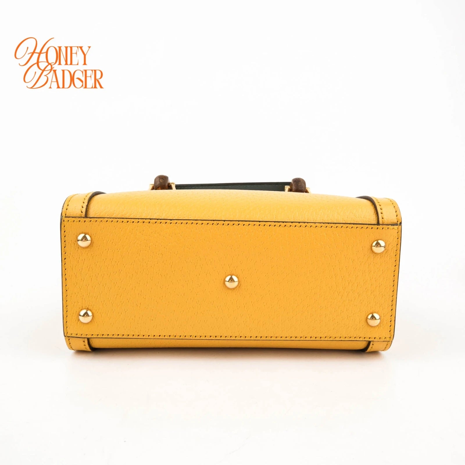 Gucci Diana Mini Leather Yellow Rank S