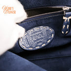 Fendi Peekaboo Mini Selleria Grained Leather Blue Rank A