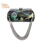 Gucci Dionysus Medium Tropical Print Leather Chain Shoulder Bag Rank A