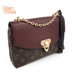 Louis Vuitton Saint Placide Monogram Canvas and Leather Bordeaux Rank A