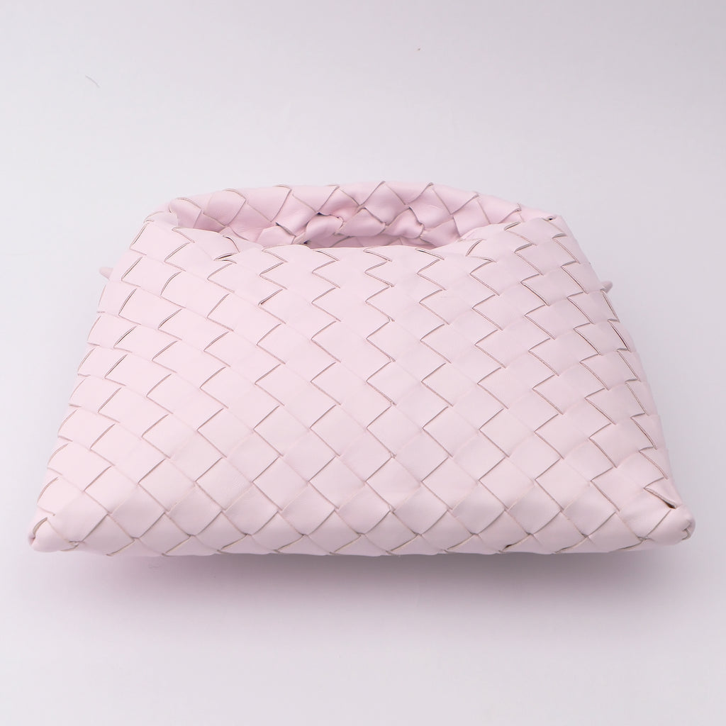 UNUSED ITEM | Bottega Veneta Mini Hop Intrecciato Leather 2-Way Shoulder Bag  Pink