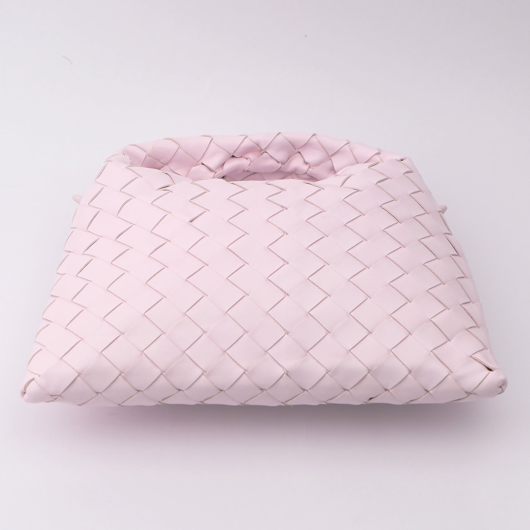 UNUSED ITEM | Bottega Veneta Mini Hop Intrecciato Leather 2-Way Shoulder Bag  Pink