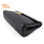 Louis Vuitton Saint-Germain MM Monogram Empreinte Noir Gold Hardware Rank A