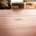 Fendi Peekaboo ISeeU Small Smooth Leather Black Gold Hardware Rank A