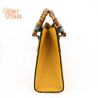 Gucci Diana Small Leather Yellow Rank S