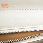 Delvaux Brillant MM Toile de Cuir Rainbow & Calf Souple Ivory Rank A