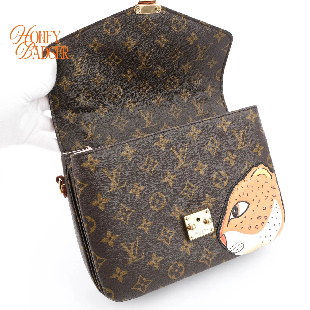 Louis Vuitton x Sun Yitian Pochette Métis MM Monogram Tiger Head Rank AB