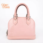 Louis Vuitton Alma BB Epi Leather Rose Ballerine Rank AB