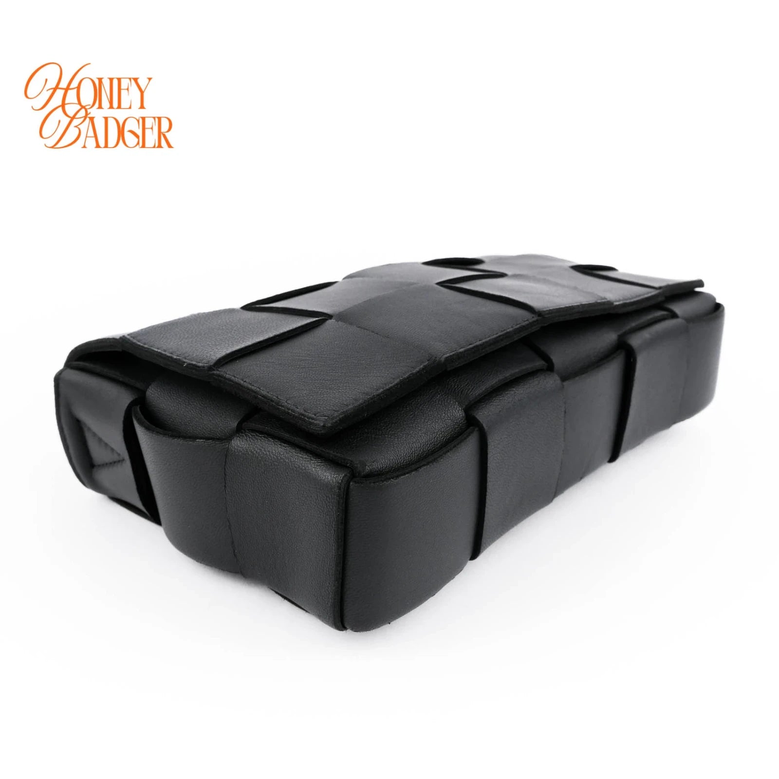 Bottega Veneta Cassette Intrecciato Black Grade A