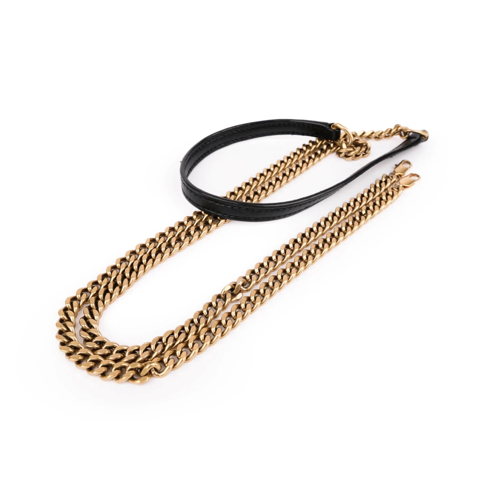 Saint Laurent Sunset Small Leather Black Gold Hardware Rank A