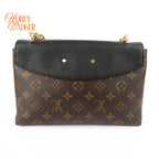 Louis Vuitton Saint Placide Monogram Noir Gold Hardware Rank A