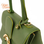 Delvaux Brillant Mini Rodéo Calf Vegetal Gold Hardware Rank A