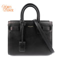 Saint Laurent Sac de Jour Nano Smooth Calfskin Black Bronze Hardware Rank A