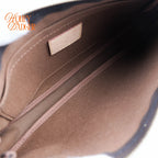 Louis Vuitton Multi Pochette Accessoires in Monogram with pink strap, Grade A condition.