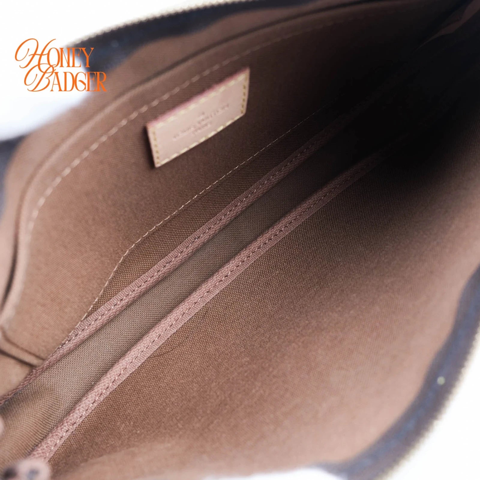 Louis Vuitton Multi Pochette Accessoires in Monogram with pink strap, Grade A condition.