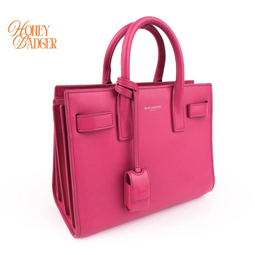 Saint Laurent Sac de Jour Nano Pink Rank A