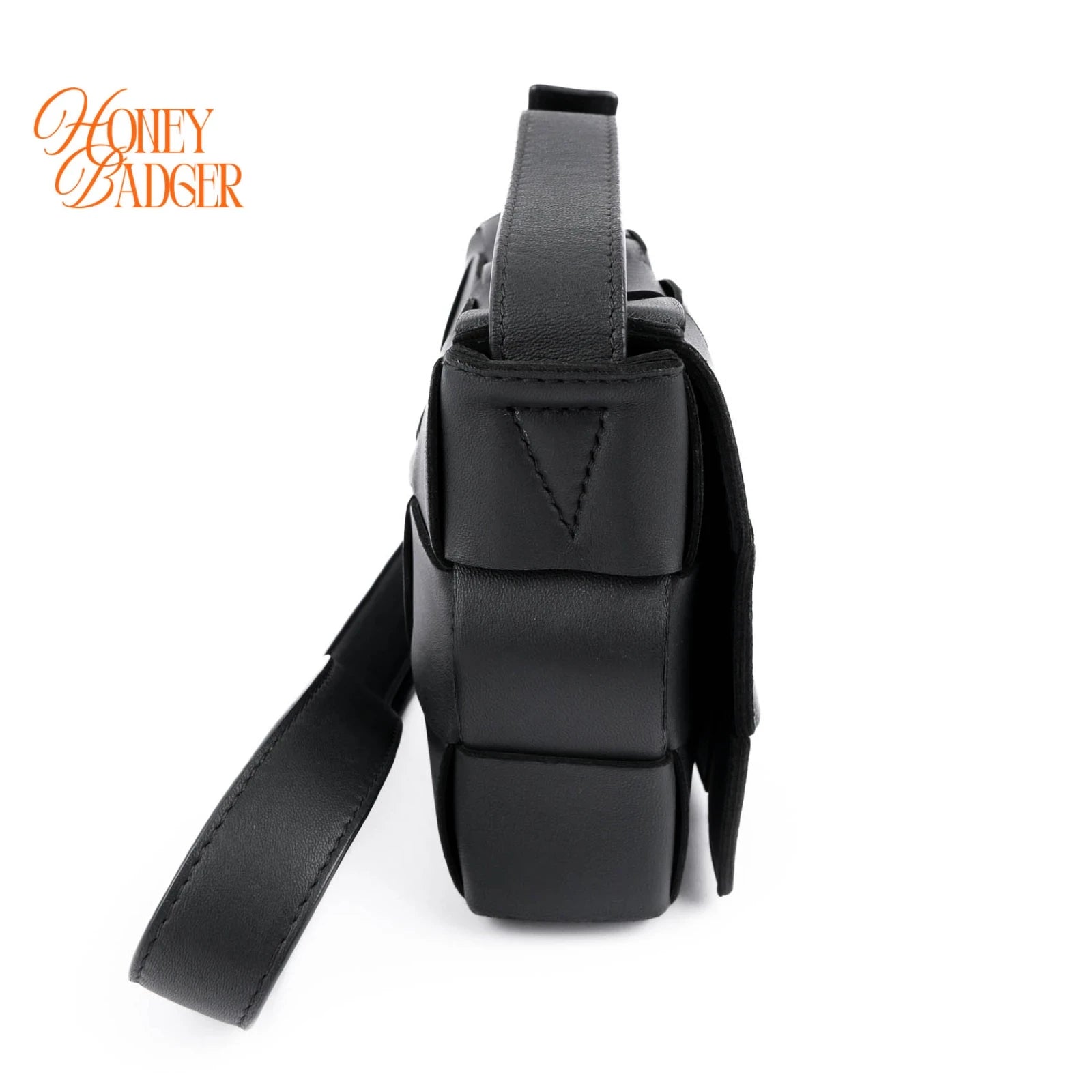 Bottega Veneta Cassette Intrecciato Black Grade A