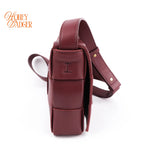 Bottega Veneta Cassette Intrecciato Burgundy Rank A