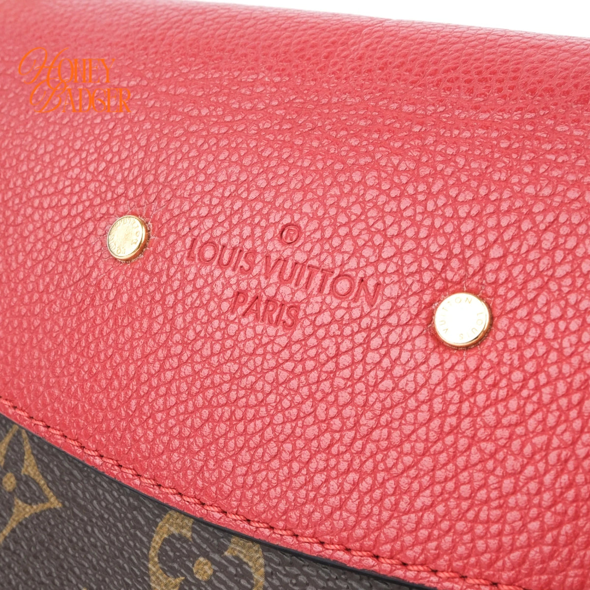 Louis Vuitton Saint Placide Monogram/Red Rank AB