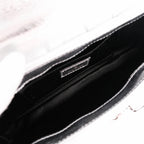 Gucci Horsebit 1955 Small Leather Silver Rank S