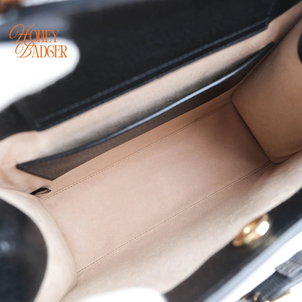 Gucci Diana Small Leather Black Rank S