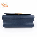 Louis Vuitton Twist MM Epi Leather Navy Gold Hardware Rank A
