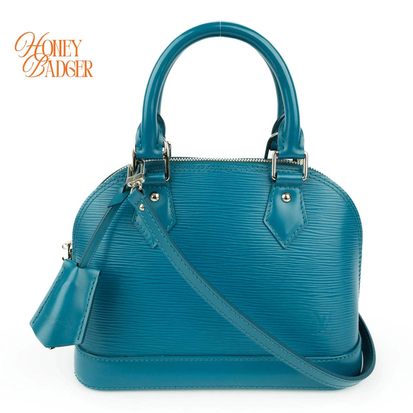 Louis Vuitton Alma BB Epi Leather Blue Rank A