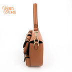Fendi Multi-Pocket Baguette Smooth Leather Camel Rank A